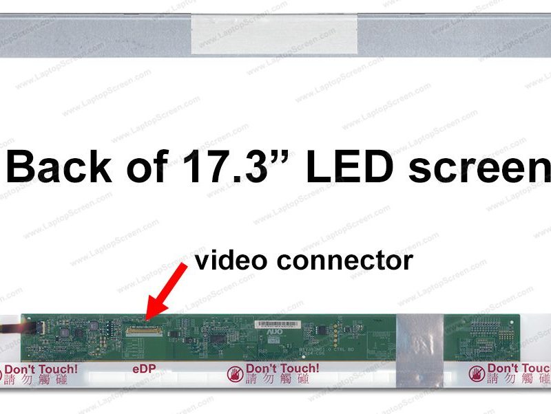Dell Inspiron 17 5758 Laptop Screen Replacement