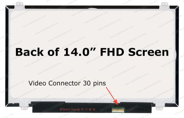 Dell Latitude 14 5488 Laptop Screen Replacement